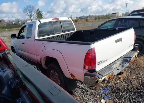 2007 Toyota Tacoma Base V6 из США, поврежденный, VIN 5TEUU42N77Z341041